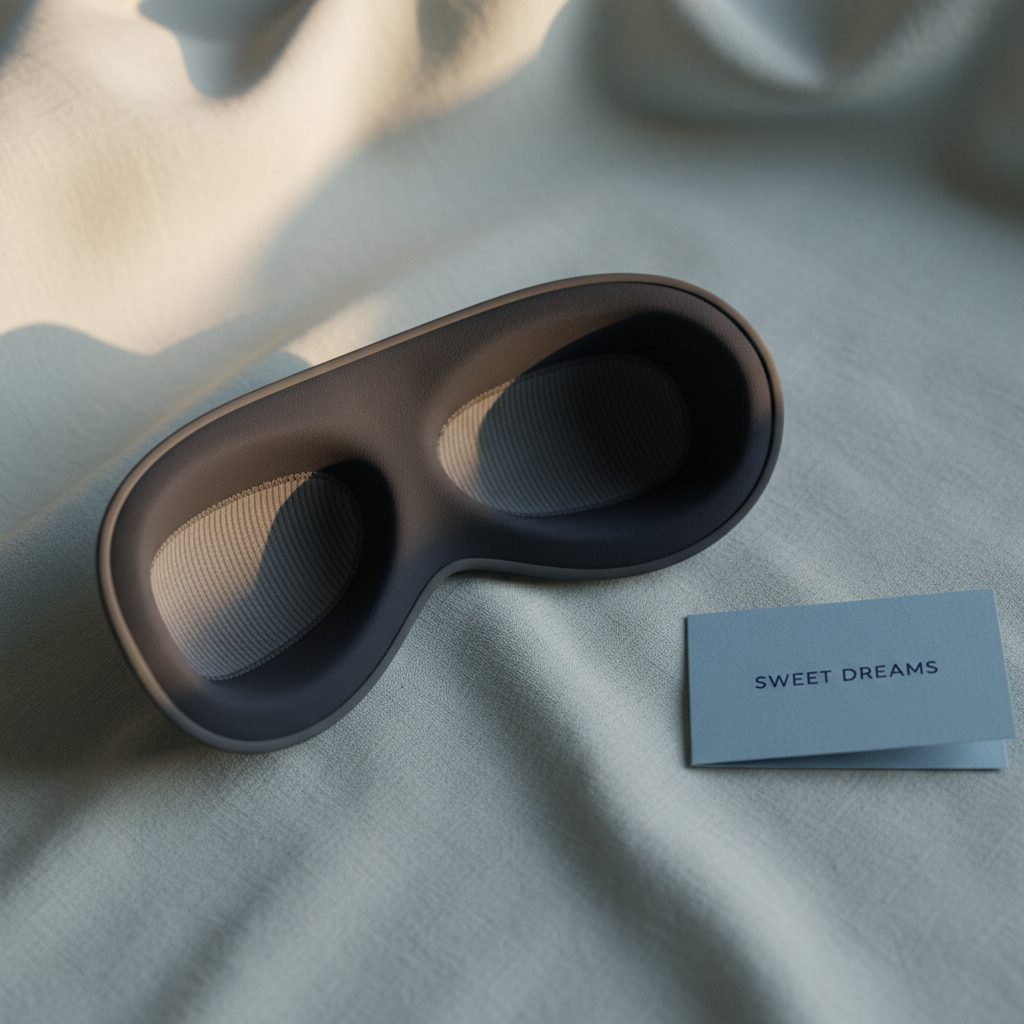 A 3D Contoured Eye Mask You Only Need Once: Zero Pressure Sleep Every Night, Not Sore Eyes at Dawn