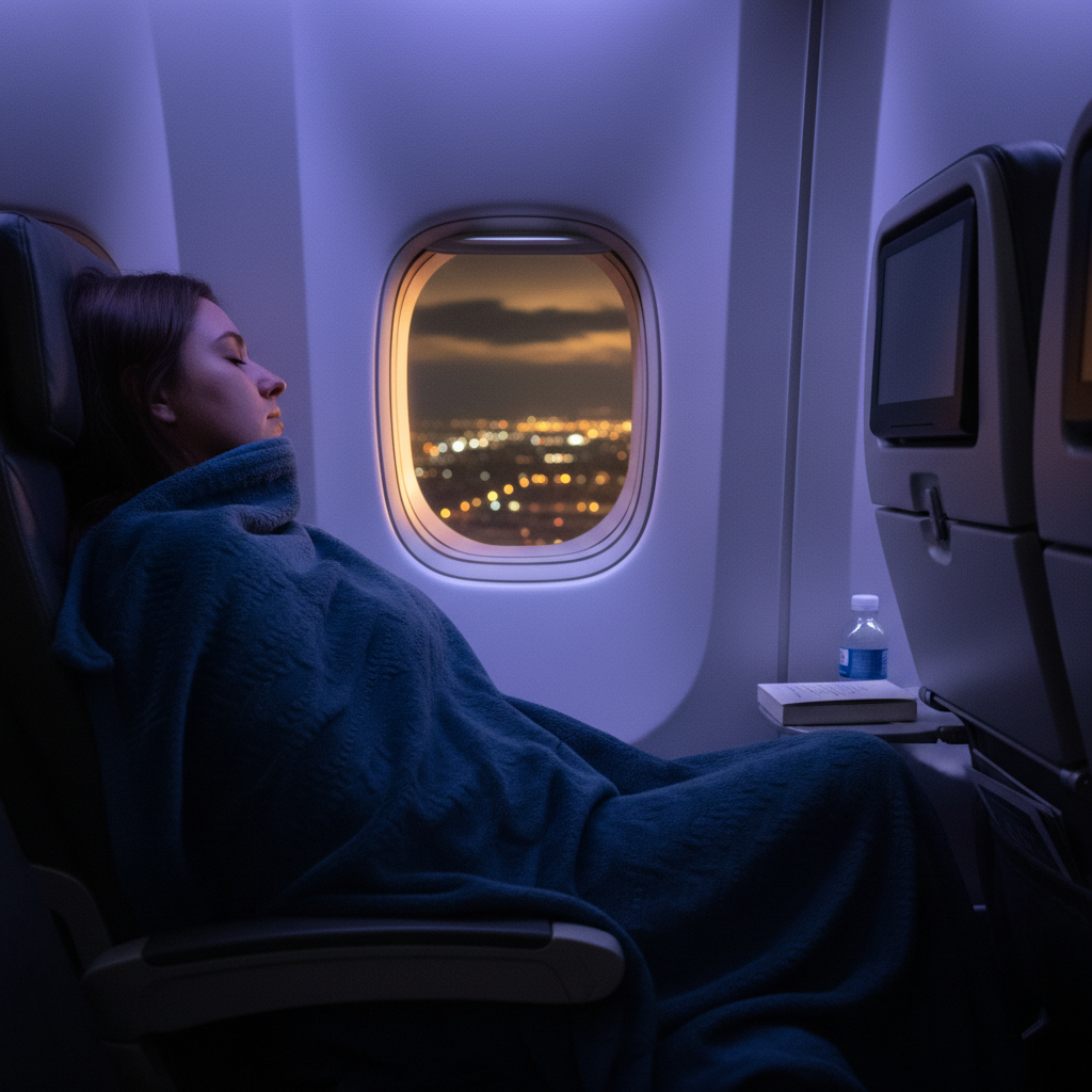 Why Most Travelers Regret Not Packing a Travel Blanket and Earplugs for Flights Until the Red-Eye Home