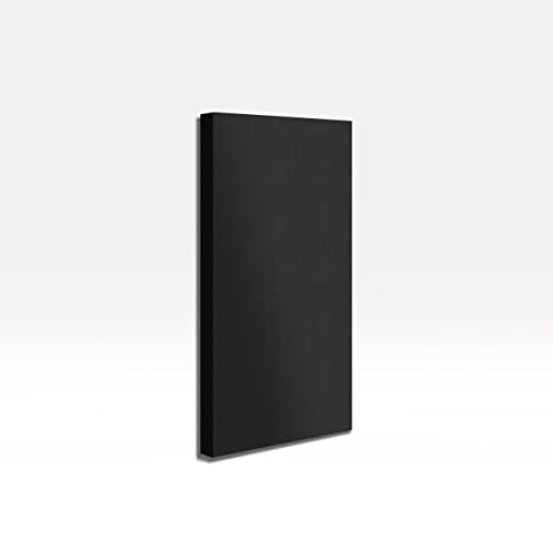 Sound Absorbing Acoustic Panel DMD 4' x 2' x 2" BLACK