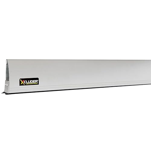 36" Versa-Line Rodent-Proof Door Sweep, Aluminum Cover - Seals Out Rodents and Pests, Easy to Install, Maximum Adjustability; Under-Door Seal