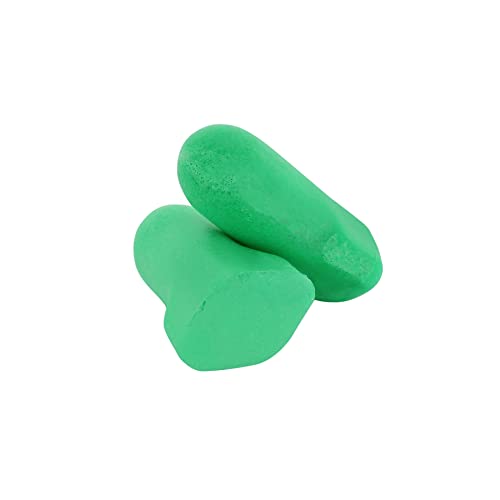 By Honeywell Maximum Lite Low Pressure Disposable Foam Earplugs, 200-Pairs (LPF-1), Green