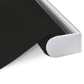 Cordless Blackout Window Roller Shades, Black Custom Easy to Control Window Blinds with Spring Lifting System for Windows, Doors, French Door