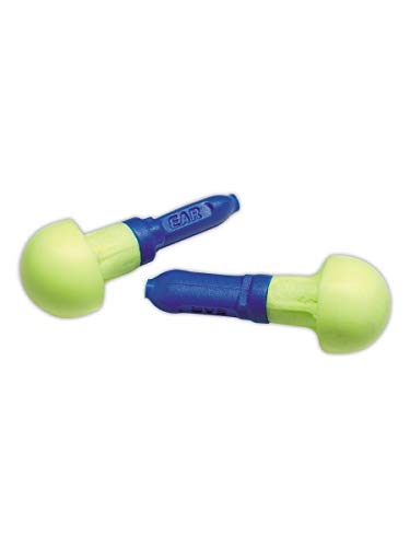 E-A-R Push-Ins 318-1000 Push-To-Fit Earplugs, 100 Pairs,Blue