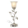 Rustic Touch Table Lamp for Bedroom with 2 USB C+A Ports