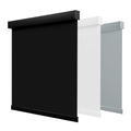 Blackout Cordless Roller Shades, 29" W x 36" H, Black