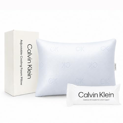 Adjustable Shredded Memory Foam Blend Bed Pillow, Queen Size