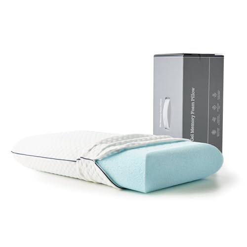 Cooling Gel Memory Foam Pillow, Ventilated, Standard Size