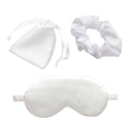 Satin Sleep Eye Mask Set, Light Blocking Shade with Scrunchie & Pouch