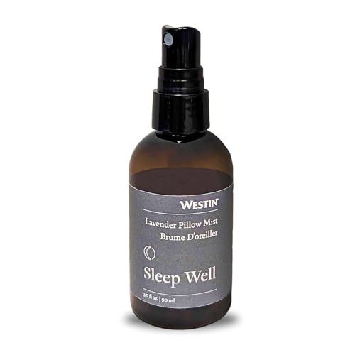 Hotels Sleep Well Pillow Mist | Calming Lavender Essential Oil Spray for Relaxation & Better Sleep | Aromatherapy Linen & Pillow Spray | 3 oz