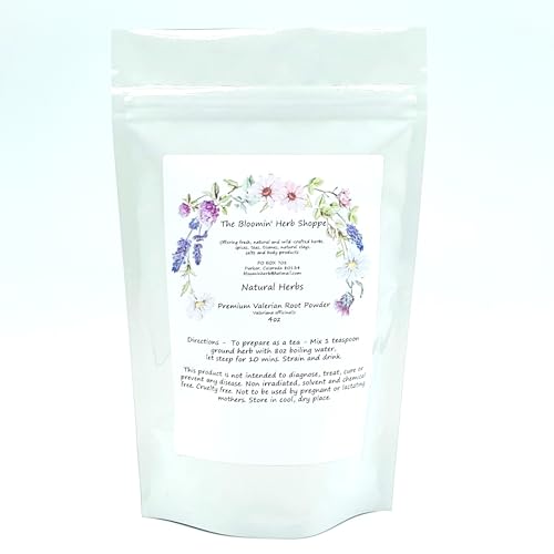 Premium Valerian Root Powder 4oz Valeriana officinalis The Bloomin Herb Shoppe Bulk Tea Tinctures - view 2