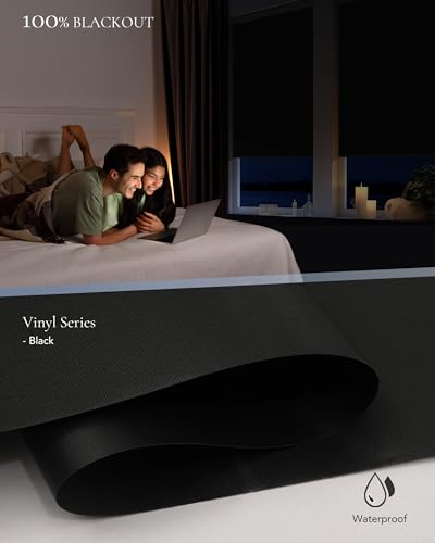 Kerwxerd Motorized Blinds with Remote, Automatic Blinds for Indoor Windows - view 5