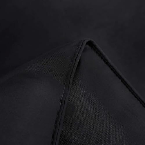 Comforter Duvet Insert, Quilted Comforter with Corner Tabs, Box Stitched Down Alternative Comforters (Black, King UK) - view 6