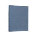 Sound Absorbing Acoustic Panel with Sona Fabric, NRC 1.0, Fire Rated, 24" x 24" x 2" Square Edge (Light Blue)
