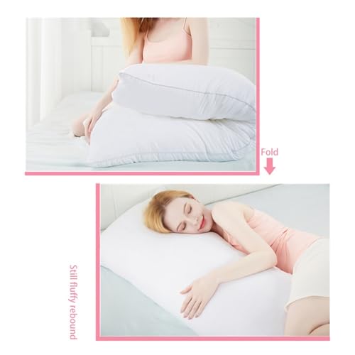 Queen Size Cooling Pillow for Side & Back Sleepers, Supportive Hotel Collection Pillow, Soft & Breathable, Ideal for Comfort and Restful Sleep - view 3