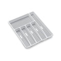 Classic 6 Compartment Silverware Tray, White
