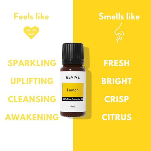 Lemon Essential Oil by Revive Essential Oils - - 100% Pure Therapeutic Grade, for Diffuser, Humidifier, Massage, Aromatherapy, Skin & Hair Care - view 4