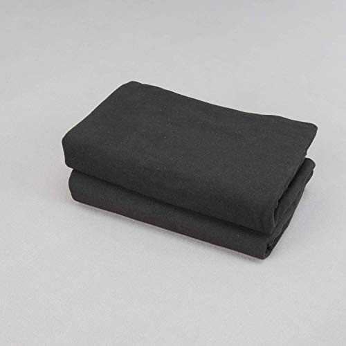 Bundle Set of Stretch Fitted Sheet and Pillow Cases - Black, Queen - view 6