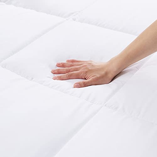 White Down Alternative Comforter and Duvet Insert with Corner Tabs, Machine Washable, Full/Queen, All-Season - view 5