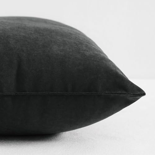 Toddler Pillows, Down Alternative 13"x18" Pillow, Machine Washable - Soft and Breathable Travel Small Pillows for Sleeping, Ideal for Daycare, Crib, Cot, Black - view 3