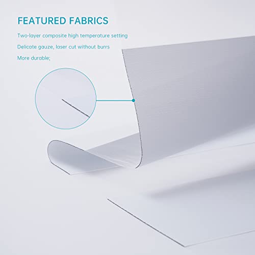 Custom Zebra Blinds 85% Blackout Cordless Custom Size Shades White - view 6