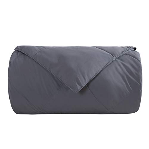 Plush Down Alternative Comforter Queen - Gray Duvet Insert with Corner Tabs - All-Season Hypoallergenic Comforter Reversible - 100% Plush Down Alternative Fill - Queen, Gray - view 4