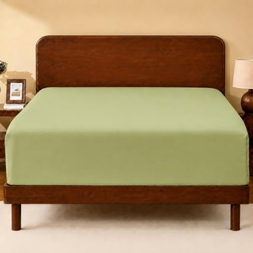 King Fitted Sheet & Two Pillowcases, Stay Put & Soft - Light Beige - view 2