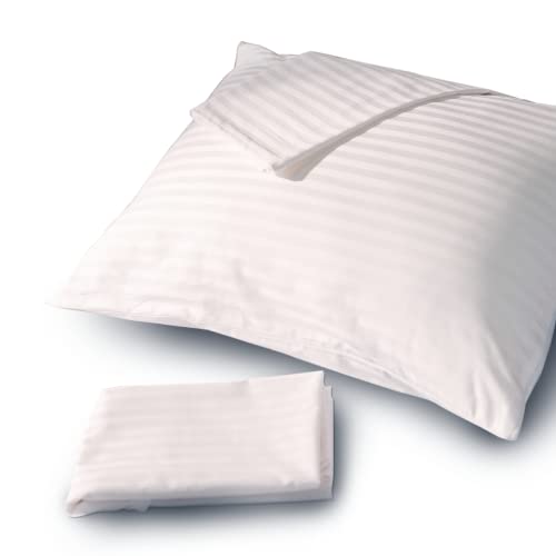 100% Cotton Waterproof Pillow Protectors, 20x26 Standard 2 Pack