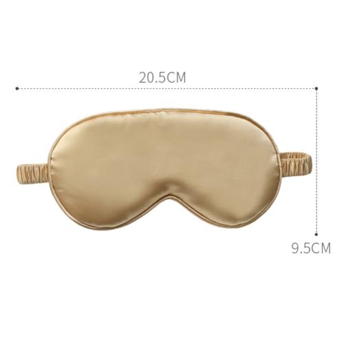 Silk Sleeping Mask Set 4 Pieces with Hair Tie, and Storage Bag, Lightweight Sleep Patch for Travel and Night Use, Comfortable Multipurpose Eye Mask Kit for Women and Men - view 7