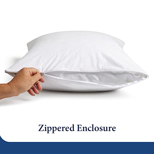 Luxury Zippered Pillow Protector - view 7