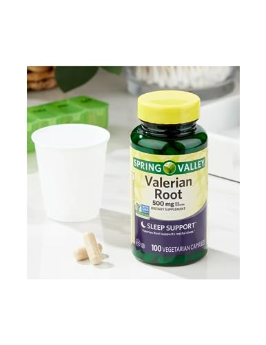 Spring Valley Valerian Root Capsules, 500 mg, 100 Count + STS Sticker. - view 3