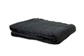 Small Black Sound Dampening Blanket with Grommets - 48" x 48" - Moving Blanket with Sound Absorption - Cotton/Polyester Woven (Machine Washable)
