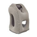 Inflatable Travel Pillow, Multifunction Travel Neck Pillow Air Cushion, Comfortable Airplane Travel Pillow, Portable Neck Support Pillow on Flights, Car, and at Home(Grey)