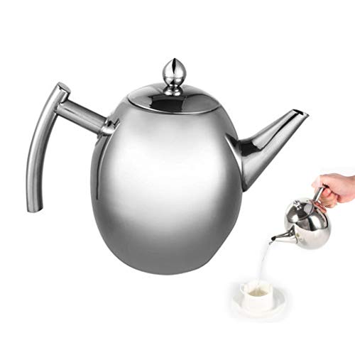 Teapot 1000 Tea Pot Heat Resistant Stainless Steel Teapot with Filter Puer Kettle Infuser Office Teaware Sets Large Capacity - view 4
