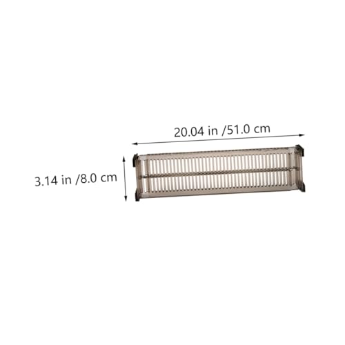 Adjustable Retractable Drawer Divider 2 Sets Plastic Organizer - view 2