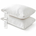 Hotel Pillows Bed Pillows Standard Size Set of 2-100% Virgin Material Down Alternative Pillow - Soft Support for Back, Stomach, Side Sleepers