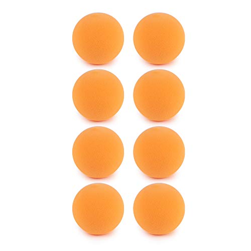 Horse Ear Plugs, Equine earplugs, Foam Ball, Block Noise, Soft and Comfortable, Reusable (Orange - 8pcs)