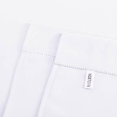 Kitchen Curtain, Pure White, 34W x 48L - view 5