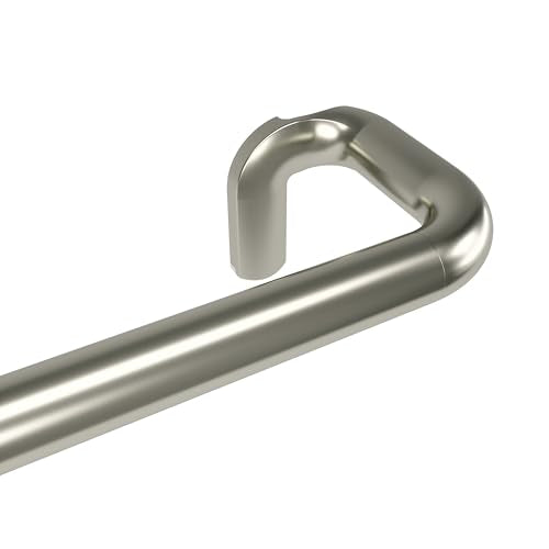 Twilight Curtain Rod, Wrap Around Blackout, 30 to 84 Inches, Nickel