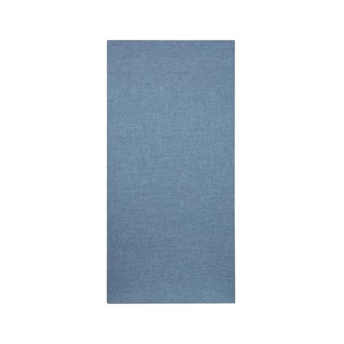 Sound Absorbing Acoustic Panel with Sona Fabric, NRC 1.0, Fire Rated, 24" x 48" x 2" (Light Blue) - view 2