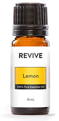 Lemon Essential Oil by Revive Essential Oils - - 100% Pure Therapeutic Grade, for Diffuser, Humidifier, Massage, Aromatherapy, Skin & Hair Care