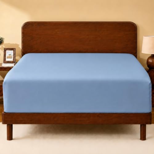 King Fitted Sheet & Two Pillowcases, Stay Put & Soft - Light Beige - view 7