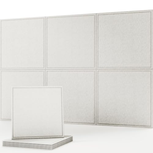 Sound Absorbing Panels, Acoustic Wall Panels, Sound Dampening, 6 Pack