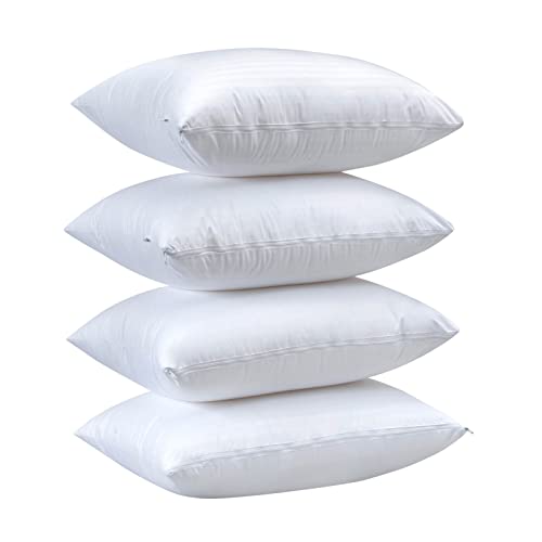 4 Pack Waterproof Feather Proof Pillow Protectors Standard Size - view 4