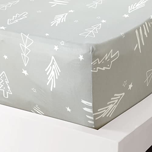 Soft Jersey Fitted Sheet Set（1 Fitted Sheet with 2 Pillowcases Only, 4-Way Stretch Knit with Deep Pocket, Snug Fit for Full/Full XL Mattress, Wrinkle Free - view 2