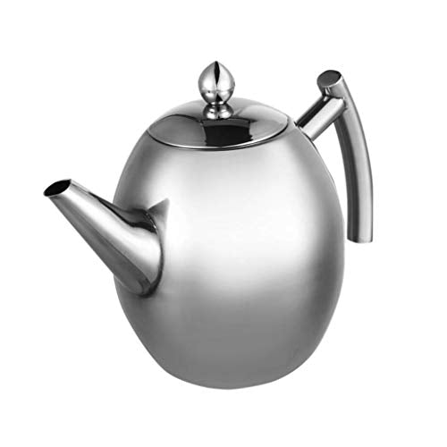 Teapot 1000 Tea Pot Heat Resistant Stainless Steel Teapot with Filter Puer Kettle Infuser Office Teaware Sets Large Capacity