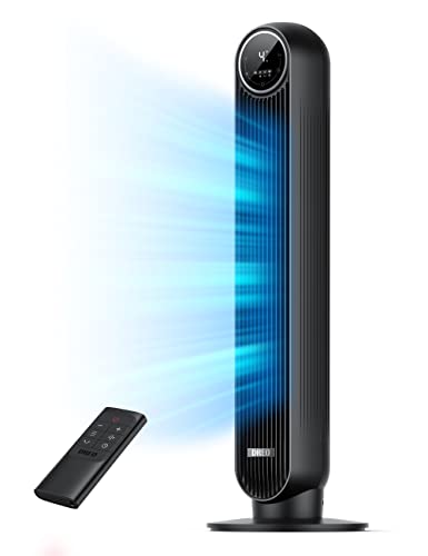 Bundle of Tower Fan for Bedroom, 25ft/s Velocity Quiet Floor Fan, 90° Oscillating Fans with 4 Speeds, 4 Modes + Fan for Bedroom, 12 Inches Table Air Circulator Fans for Indoor with 3 Speeds - view 2