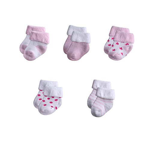 Newborn Layette Gift Set Bodysuits Pants for Baby Girl and Boy 24 Piece 100% Cotton Essentials and Accessories - view 6