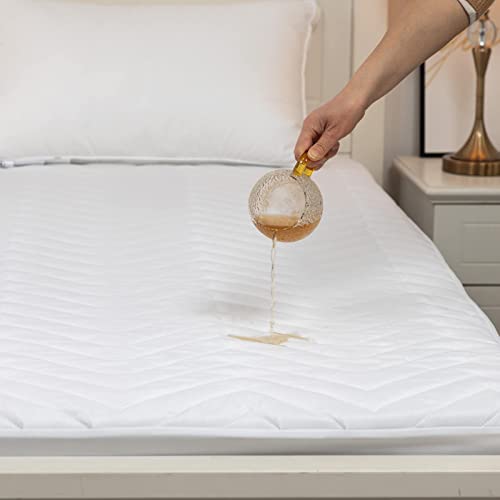 Quilted Waterproof RV Bunk Mattress Protector Pad - view 3