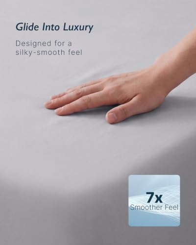 Queen Fitted Sheet Only, QMax>0.46 Cool, Deep Pocket, Gray - view 5