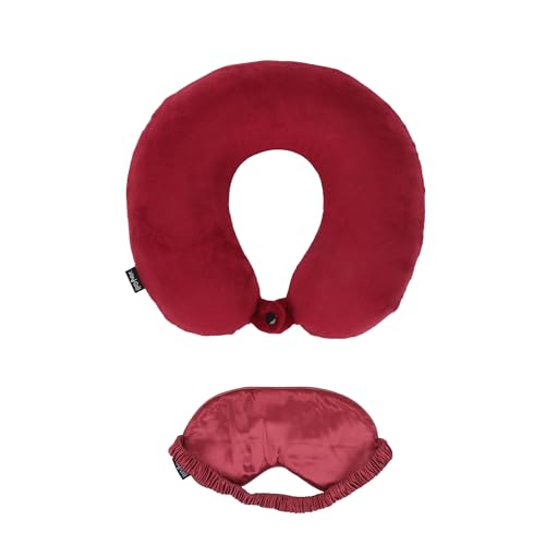 Adult Harry Potter Hogwarts Travel Set with Neck Pillow, Eye Mask, and Throw Blanket - Magical Comfort for Wizarding World Fans! - view 4